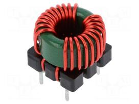 Inductor: wire | THT | 620uH | 25mΩ | -40÷105°C | ±35% | 7.5A | 16x16x15mm