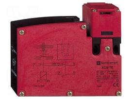 Safety switch: key operated | XCSTE | NC + NO | IP67 | plastic | red