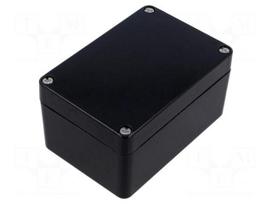 Enclosure: multipurpose | X: 75mm | Y: 110mm | Z: 55mm | polyester | black