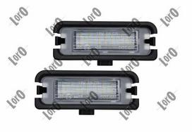 Valstybinio numerio apšvietimas ABAKUS L17-210-0009LED
