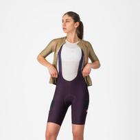 Castelli UNLIMITED CARGO W / Dark Night Shade / moteriški dviratininko šortai su petnešomis (L)