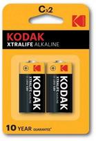 Kodak Xtralife Alkaline C LR14 2-pack