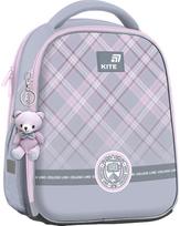 Forminė kuprinė KITE College Line, S, 36,5 cm, pilkos sp.