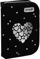 Forminis penalas KITE Black&Silver, 1 sk., juodos sp.