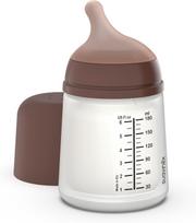 SUAVINEX ZERO ZERO ANTI-COLIC BUTELIUKAS SU LĖTOS SROVĖS ŽINDUKU, 180ML, NUO +0 MĖN., DEEP