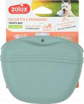 Zolux treat pouch for dog - green