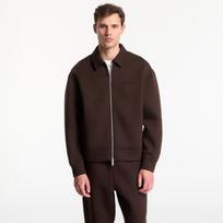 Calvin Klein Ls Cooling Spacer Fz Shirt Jacket Dark Coffee - Dydis L (LV04RG227G TO2 Striukės)