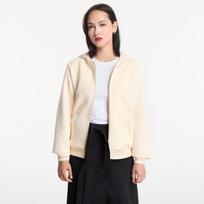 Urban Classics Fluffy Zip Hoody White Sand - Dydis M (TB7286-02903 Džemperiai)