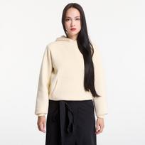 Urban Classics Fluffy Hoody White Sand - Dydis L (TB7105-02903 Džemperiai)