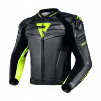 Motociklininko striukė REBELHORN VANDAL BLACK/F YELLOW
