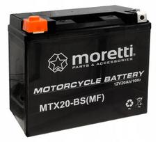 Moretti MTX20-BS 20 Ah YTX20-BS Martinelli gelinis akumuliatorius