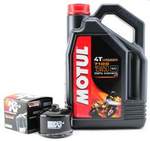 MOTUL 7100 15W50 4L sintetinė alyva + K&N tepalo filtras