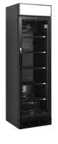 Juodas butelių šaldytuvas CEV425CP BLACK
