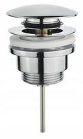 Praustuvo išleidimo angos "click-clack" 66 mm chromuotas, 66 mm