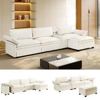 Modulinė sofa, 315 cm, Chenille, su garsiakalbiu, 1 vnt