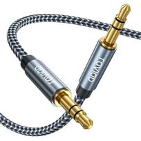 Raviad 3.5mm Stereo Audio Kabelis, 10m, Nailoninė Apsauga