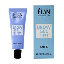 Geliniai dažai antakiams Brow Gel Tint Elan, Taupe, 20ml