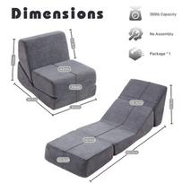 Sofa lova, veliūras, putplastis, 3 režimai, 1 vnt