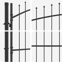 Sodo vartai Juoda 175 x 500 cm