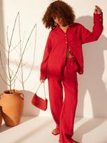 TRENDYOL Moteriškos kelnės, 100% linas