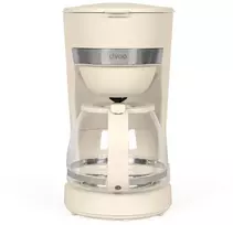 Filtrinis kavos aparatas Livoo DOD200C 750W 1,25 L 10-12 puodelių kreminė balta