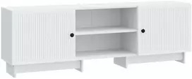 TV staliukas Televizoriaus spintelė Baltas 150 x 31 x 50 cm Dirbtinė mediena