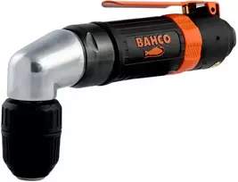 Bahco Pneumatinis kampinis gręžtuvas, 10 mm greito keitimo griebtuvas, maks. 1400 aps./min.