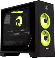 MSI Infinite S AI 2NVM5-006AT stacionarus kompiuteris su Intel Core Ultra 5 225F procesoriumi, 16GB DDR5 RAM, 1 TB M.2 SSD, GeForce RTX 5060 Ti vaizdo plokšte, Windows 11 Home