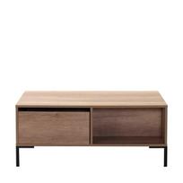 Kavos staliukas Shp-665-Tt-1, 103x42x 60 cm, rudas
