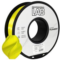 Silk PLA Yellow 3D Plastikas Professional LAB 1.75mm 1kg