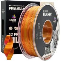 Silk PLA Dual Color Red Gold 3D Plastikas Smart Print 1.75mm 1kg