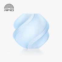 Bambu Lab PLA Translucent Ice Blue 3D Plastikas Bambulab Filament with spool 1.75mm 1kg