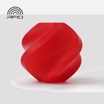 Bambu Lab ABS Red 3D Plastikas Bambulab Filament 1.75mm 1kg