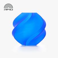 Bambu Lab PLA Translucent Blue 3D Plastikas Bambulab Filament with spool 1.75mm 1kg
