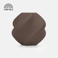 Bambu Lab PLA Matte Dark Brown 3D Plastikas Bambulab Filament 1.75mm 1kg