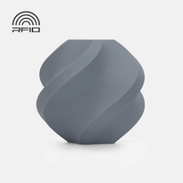Bambu Lab PLA Matte Ash Gray 3D Plastikas Bambulab Filament with spool 1.75mm 1kg
