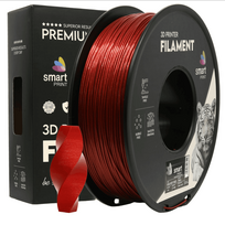 PLA Galaxy Red 3D Plastikas Smart Print 1.75mm 1kg