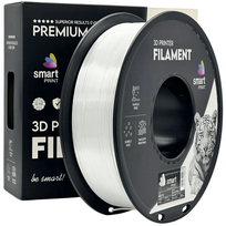 Silk PLA white 3D Plastikas Smart Print 1.75mm 1kg