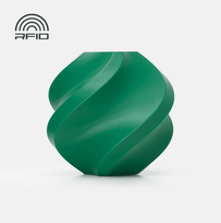 Bambu Lab PLA Basic Mistletoe Green 3D Plastikas Bambulab Filament with spool 1.75mm 1kg
