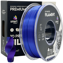 Silk PLA Tri Color blue purple black 3D Plastikas Smart Print 1.75mm 1kg