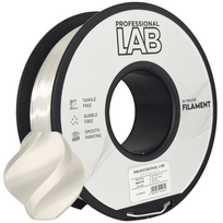 Silk PLA White 3D Plastikas Professional LAB 1.75mm 1kg