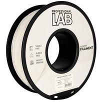 TPU White 3D Plastikas Professional LAB 95A 1.75mm 1kg