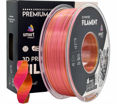Silk PLA Dual Color Pink Gold 3D Plastikas Smart Print 1.75mm 1kg