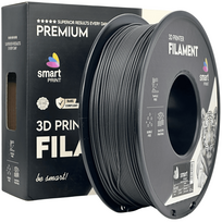 PLA Carbon Fiber Black 3D Plastikas Smart Print 1.75mm 1kg