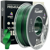 Silk PLA Dual Color Black Green 3D Plastikas Smart Print 1.75mm 1kg