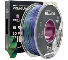 Silk PLA Tri Color Royal Blossom 3D Plastikas Smart Print 1.75mm 1kg