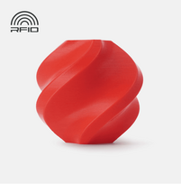Bambu Lab PLA Basic Red 3D Plastikas Bambulab Filament With Spool 1.75mm 1kg
