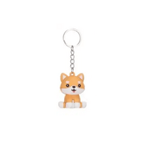 Kawaii Kuties raktų pakabukai 3D 6 cm Lapė