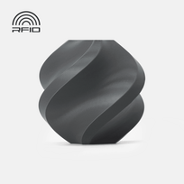 Bambu Lab PLA Basic Dark Gray 3D Plastikas Bambulab Filament 1.75mm 1kg