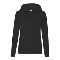 Džemperiai FOTL Ladies Classic Hooded Sweat Juoda M